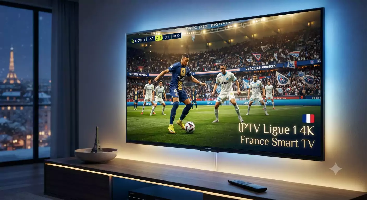 IPTV Ligue 1 4K &mdash; Regarder Ligue 1 sur Smart TV | Abonnement IPTV 12 Mois Smart TV