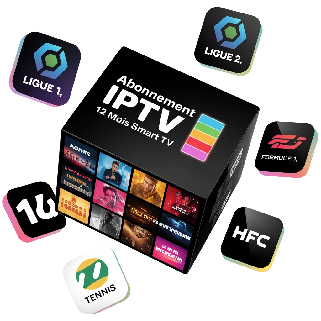 abonnement iptv 12 mois smart tv